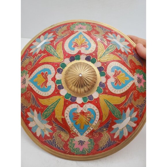 Turkish Brass Shield Sword Display - Picture 10 of 10